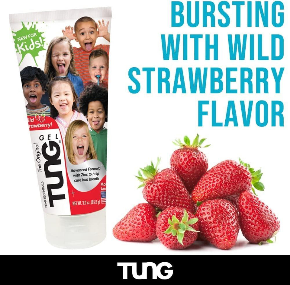 Tong Kids Tongue Cleaner Strawberry Flavor Oral Hygiene 85g