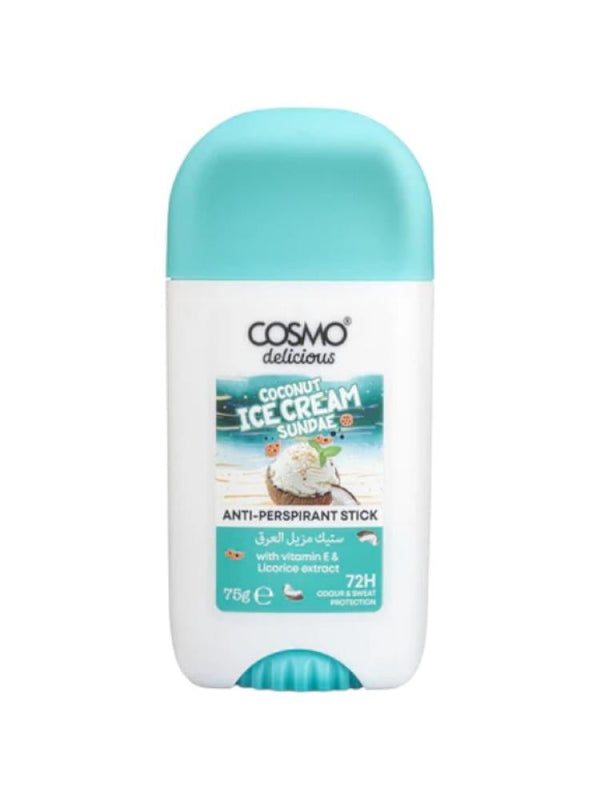 Cosmo Coconut Ice Cream Antiperspirant Stick - 75g