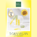 Baby Bright Five Oils Vegan Lip Treatment with Jojoba and Olive Oil, 2.5g