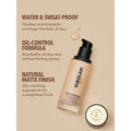 Best Full Coverage Matte Foundation Long Lasting Breathable Sheglam Sand 30ml