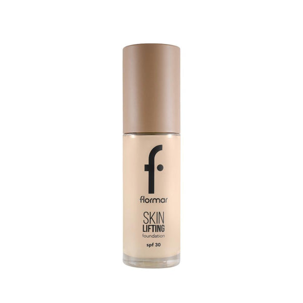 Flormar Collagen Foundation SPF 30, Niacinamide, Hyaluronic Acid, 030 Soft Ivory