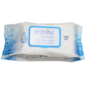Norsina Water-Based Cleansing Wipes for Sensitive Skin, Alcohol-Free, 120 Count