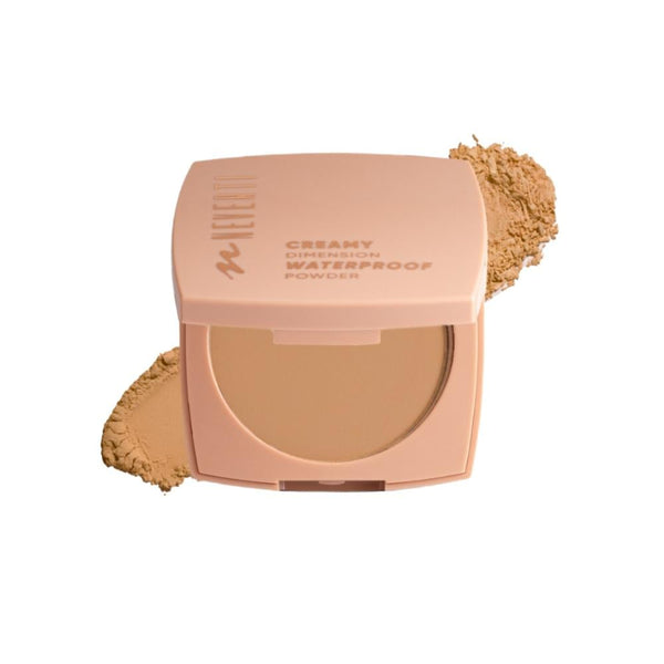 Neverti Cream Foundation Powder, Waterproof, Full Coverage, Warm Honey 008