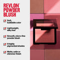 Revlon Powder Blush 027 Hot Cheeks Pigmented Long-Lasting