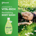 Johnson's Body Wash with Aloe Vera and Vitamin E, 400ml