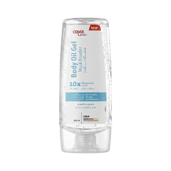 Musk & Powder Body Oil Gel Intense Hydration Kofix Care 200ml
