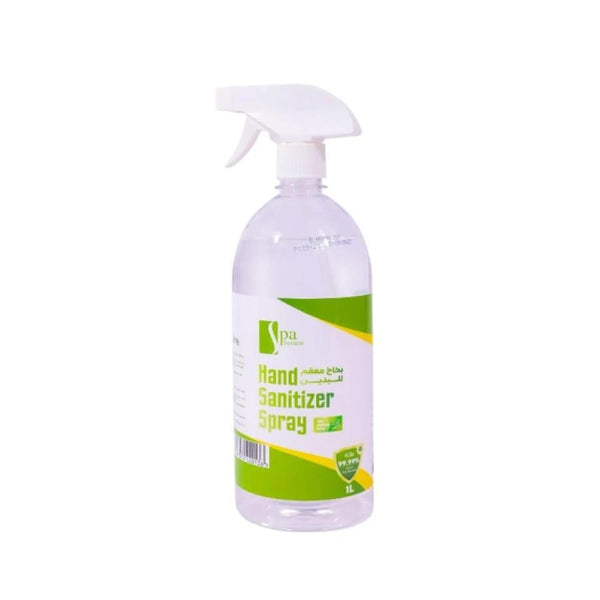 Spa System Hand Sanitizer Spray, 99.9% Germ Elimination, 1 Liter