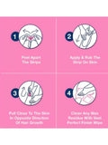 Veet Easy Gel Wax Strips Sensitive Skin Hair Removal 20 Strips