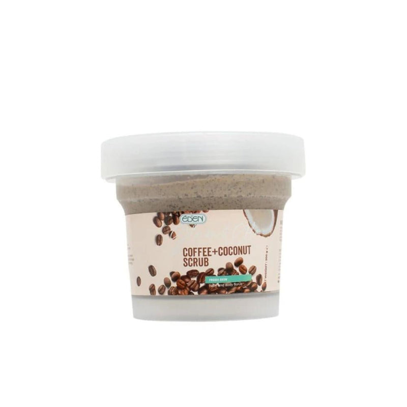 Eden Glam & Glow Turmeric Coffee & Coconut Face & Body Scrub 200g