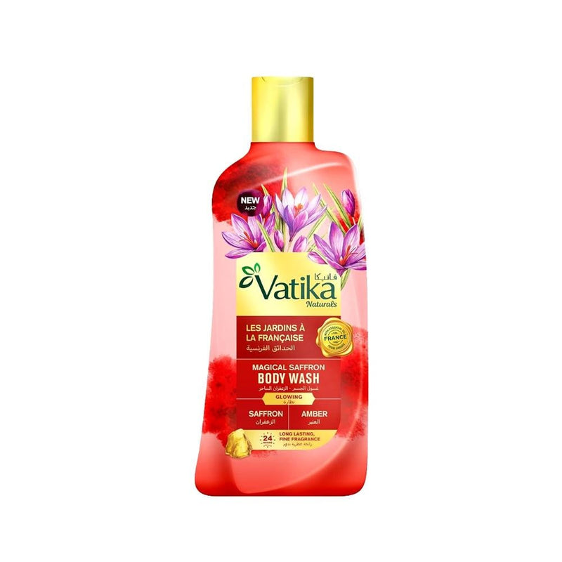 Vatika Saffron Body Wash Moisturizing Skin Cleanser 500ml