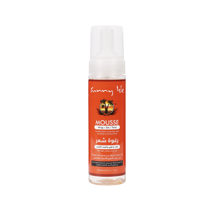 Sunny Elle Jamaican Black Castor Oil Styling Foam, 207ml