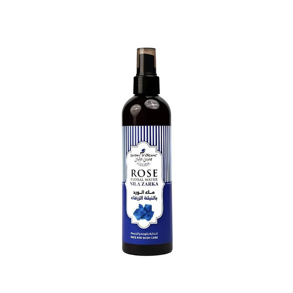 Jardin Oleane Rose Water with Indigo Blue Toner for Face and Body, 250ml