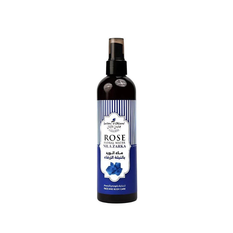 Jardin Oleane Rose Water with Indigo Blue Toner for Face and Body, 250ml