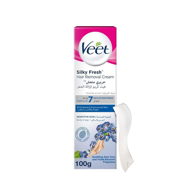 Veet Hair Removal Cream for Sensitive Skin, 100ml