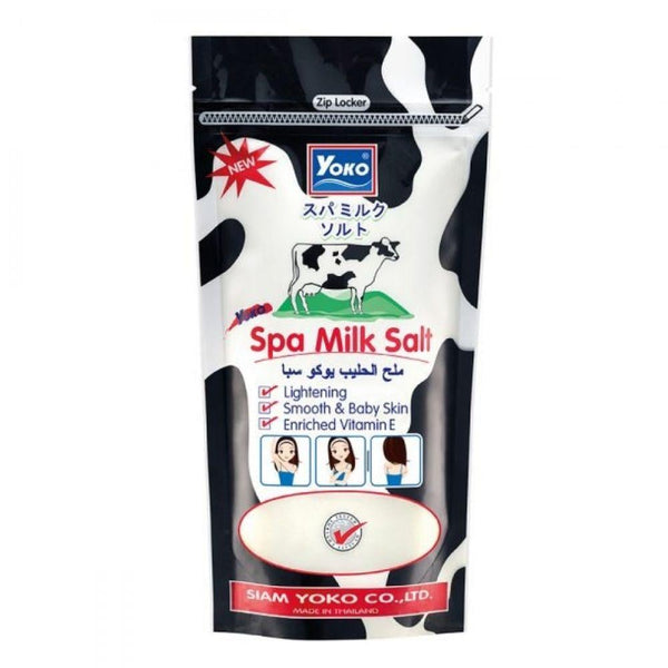 Milk Salt Body Scrub Exfoliating Spa Treatment Yoko 300ml