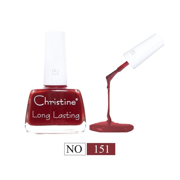 Christine Nail Polish No. 151 Quick-Drying Glossy Long-Lasting