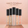 Flormar Perfect Cover Liquid Concealer 10 Fair Hazelnut Oil Rosehip Extract