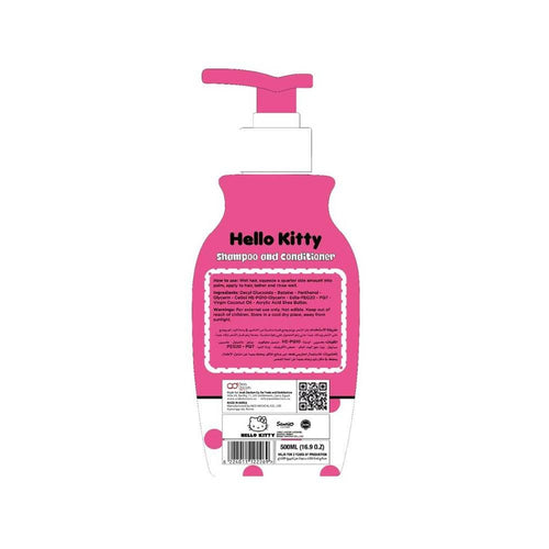 2-in-1 Shampoo and Conditioner Strawberry Hello Kitty Nickelodeon 500ml