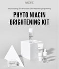 Nacific Phyto Niacin Brightening Kit with Niacinamide and Bamboo Extract, 4 Pieces