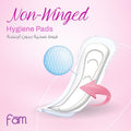 Best Sanitary Pads for 10 Year Olds Wingless Cotton Soft Fam 40 Pads
