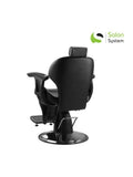 Salon System I-Class 500 Advanced Chair - Black Leather Hydraulic