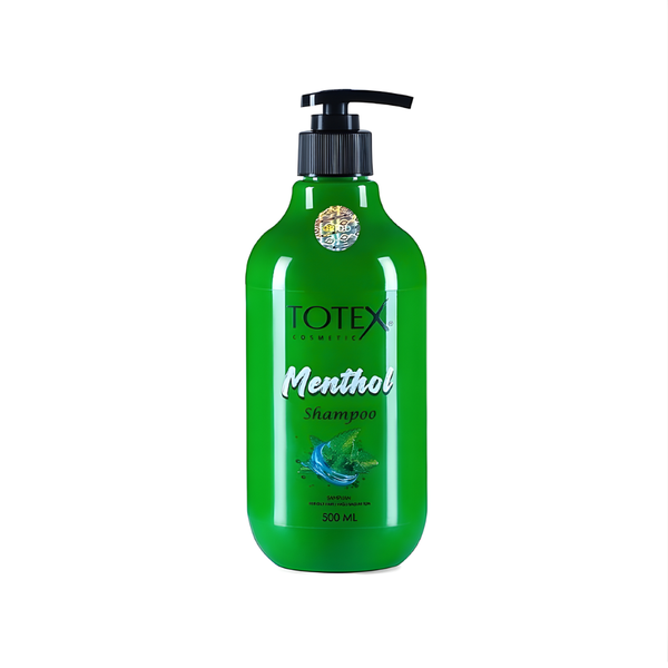 Totex Menthol Shampoo for Oily Hair, Scalp Cleansing, 750ml