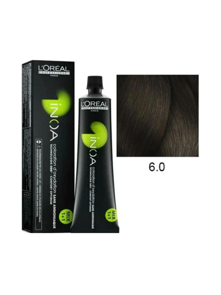 L'Oreal Professionnel Inoa 6.0 Hair Dye - Dark Blonde, 60g