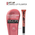 Flormar Lift Up Kerring Plumper Lip Gloss, Hyaluronic Acid, 002 Nude Forever