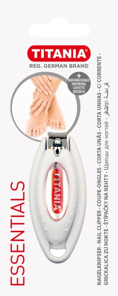 Best Nail Clipper Precision Grooming with Protective Cover Titania Small
