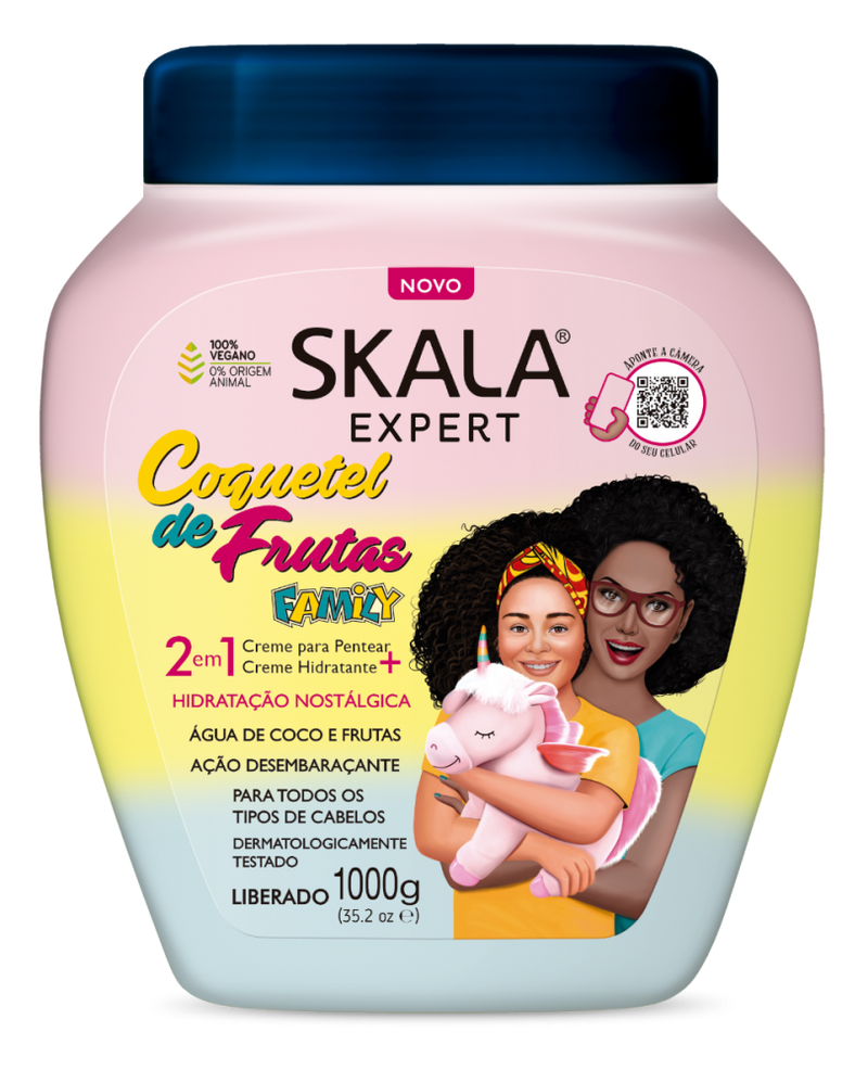 Coquetel De Frutas Hair Treatment Cream Fruit Blend Skala Expert 1000g