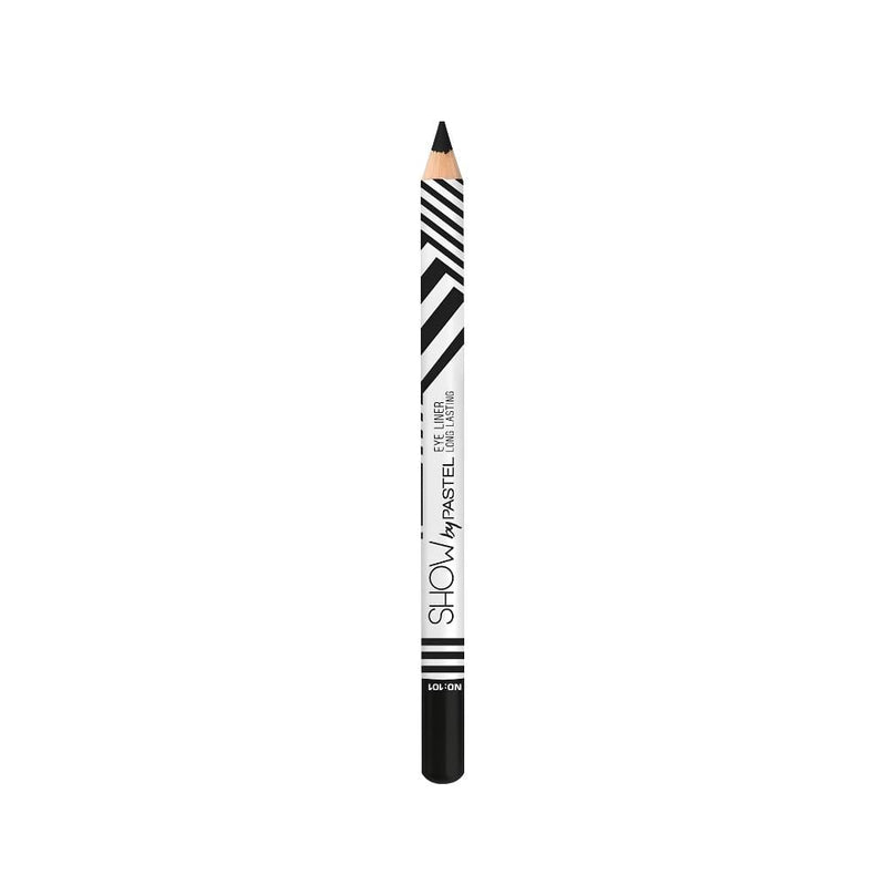 Black Eyeliner Pencil Highly Pigmented Smooth Application Show By Pastel 1.2g