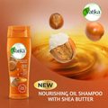 Vatika Shea Butter Shampoo for Oily Hair, Deep Cleansing, 425ml