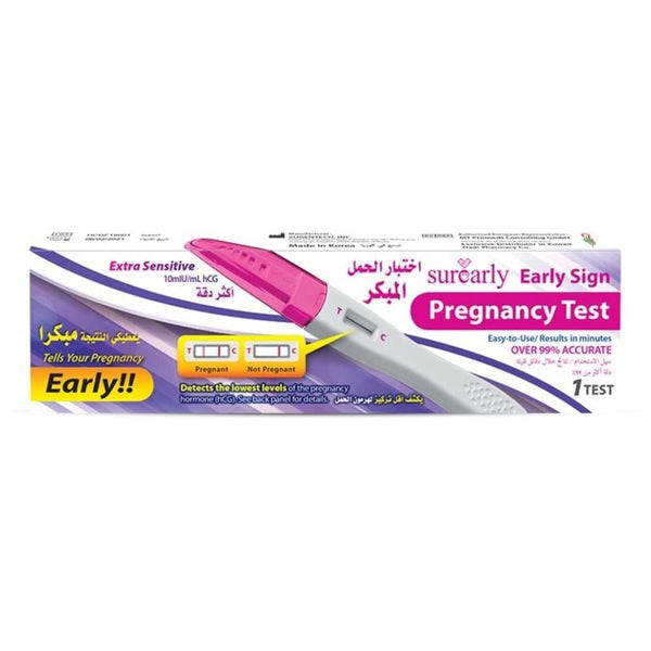 Surely Pregnancy Test Kit Early Detection 1 Count