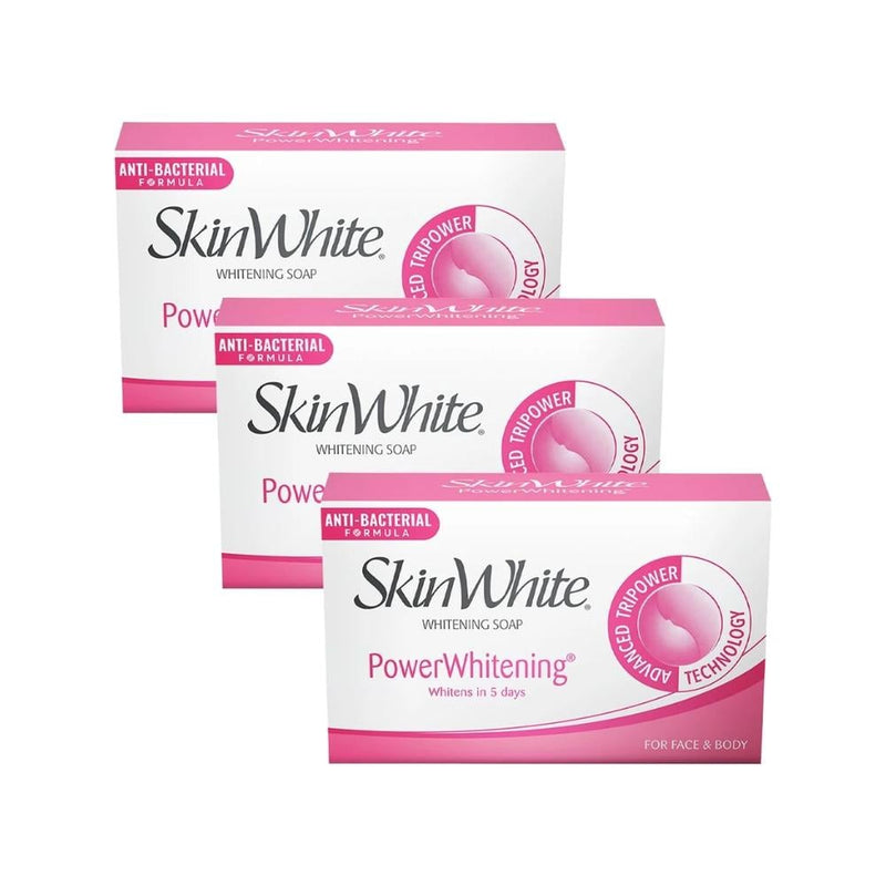 Skin White Skin Brightening Soap Bar, 3 x 125g