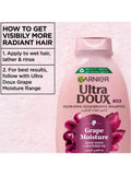 Garnier Ultra Doux Shampoo Grape Extract 200ml - Dry Hair