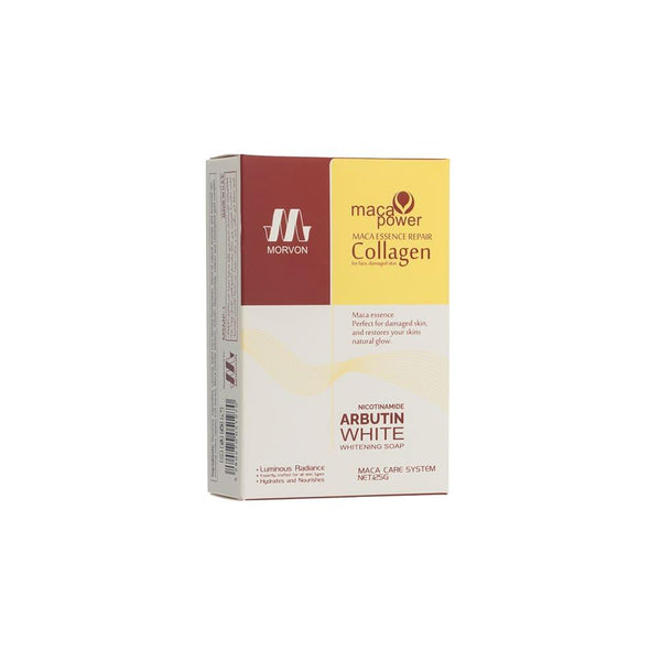 Maca Powder and Collagen Radiance Cleansing Bar by Morvon 125g