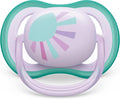 Ultra Air Baby Soother for babies aged 0 to 6 months Skin Ventilation Avent 2 Pc