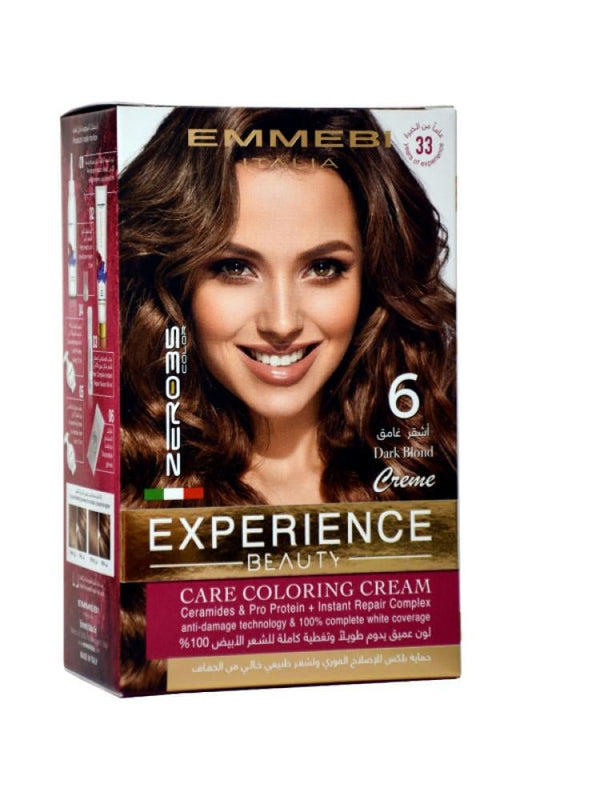 Zero 35 Permanent Hair Dye Kit - Shade 6 Dark Blonde