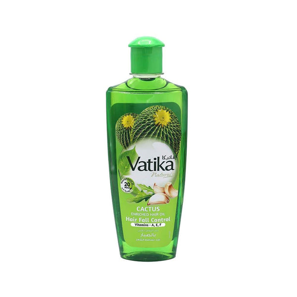 Best Hair Oil for Dry Hair Cactus & Garlic Vatika 200ml