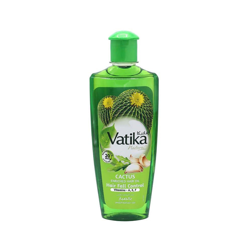 Best Hair Oil for Dry Hair Cactus & Garlic Vatika 200ml