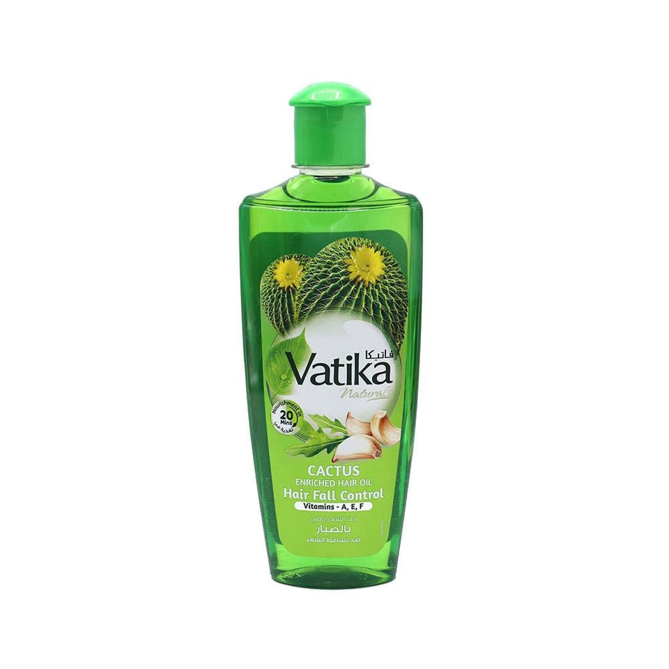 Vatika Naturals Cactus Hair Fall Control Oil for Hair Strengthening 200ml
