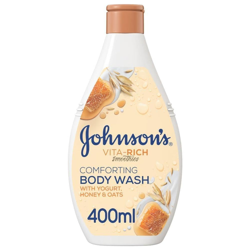 Best Smelling Body Wash Honey and Oat Hydrating Formula Johnson 400ml