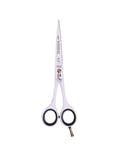 Hair System AD227 Finger Ring Hair Cutting Scissors with Finger Rest