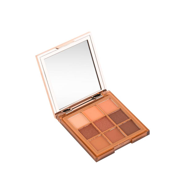 Xmiss Beauty Nude Light Eyeshadow Palette, 9 Shades, Matte and Shimmer