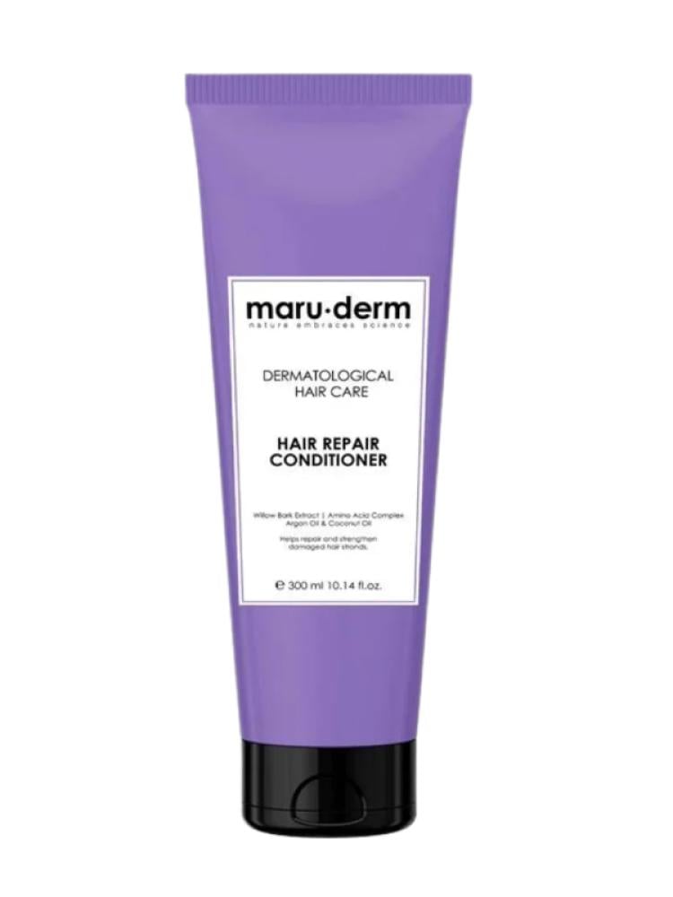 Maru Derm Damaged Hair Repair Conditioner with Willow Bark & Argan Oil - 300ml