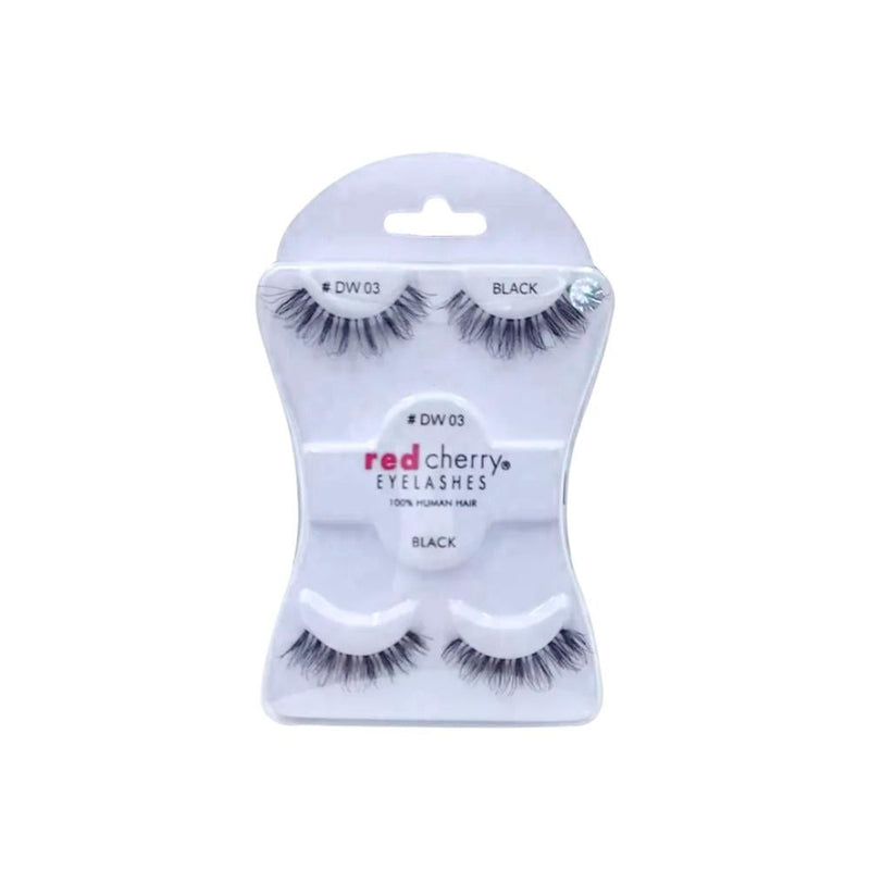 Red Cherry Natural Eyelashes DW 03 Black Flexible Band