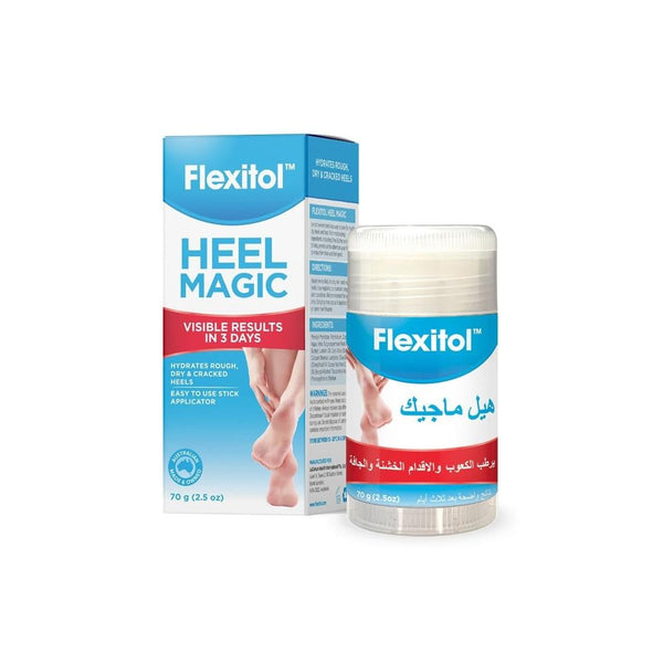 Heel Balm Stick Moisturiser for Dry Skin - Flexitol - 70g