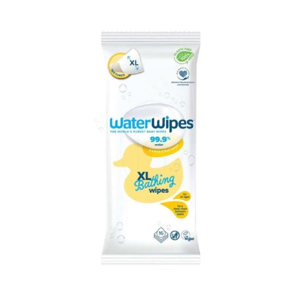Baby Wipes Plastic-Free Sensitive Skin WaterWipes 16 Count