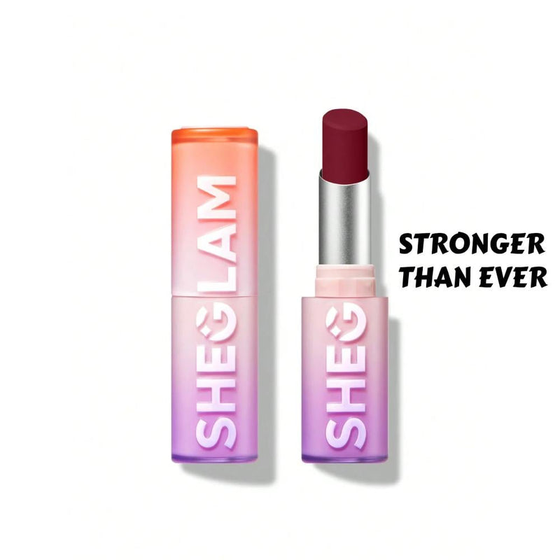 Sheglam Dynamic Boom Matte Lipstick, Stronger Than Ever, 2.7g