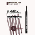 Flormar Micro Filler Eyebrow Pencil 003 Brown Ultra-Fine Tip